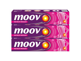 Moov Fast Pain Relief Cream – 50g (Pack of 3)